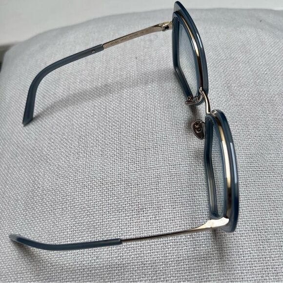 PRADA PR 53YS Gradient Sunglasses in Ceruleo Opal EUC MSRP $489 - Picture 7 of 11